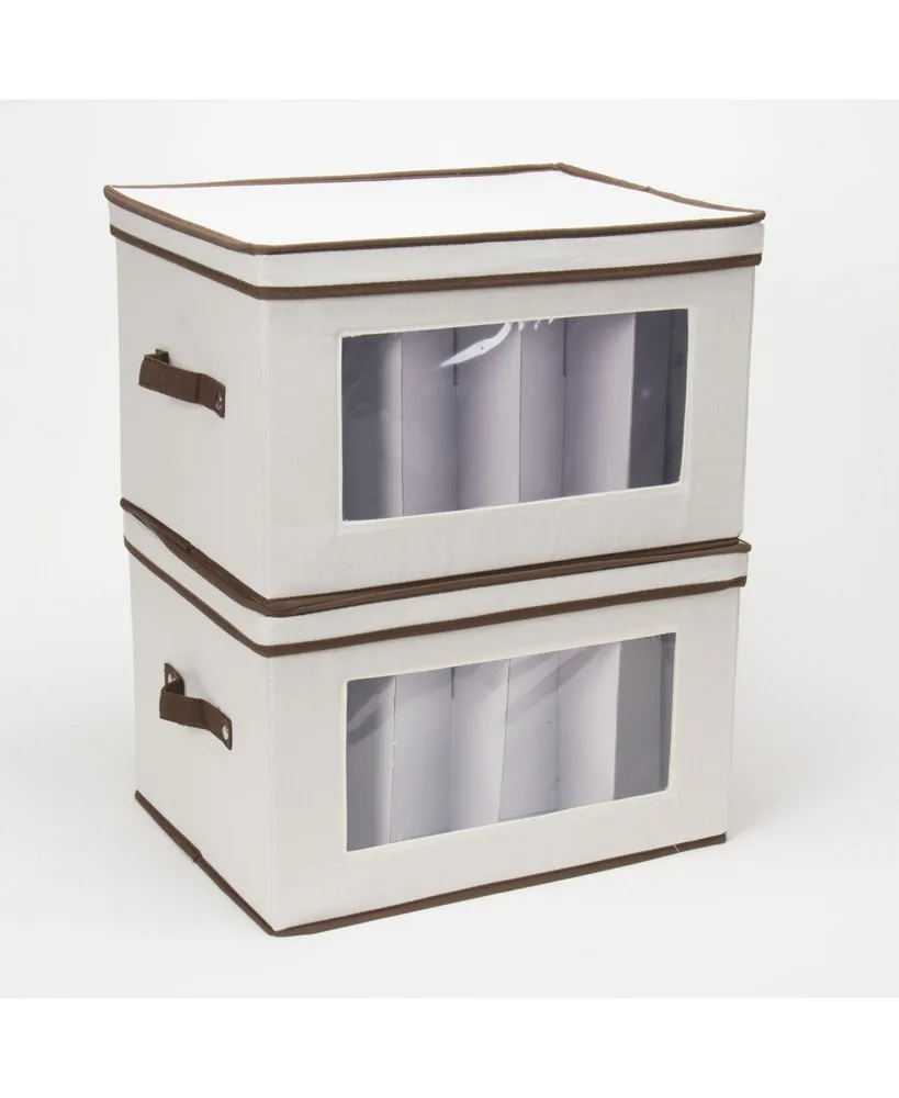 Household Essentials Stemware Storage Box