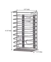 Household Essentials Cabinet Door Trash Bag Organizer and Dispenser