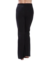 American Fitness Couture Women's High Waist Comfortable Bootleg Yoga Pants