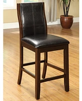 Egnew Dark Oak Pub Chair (Set of 2)