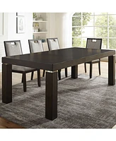 Furniture of America Terraview Expandable Leaf Rectangular Dining Table