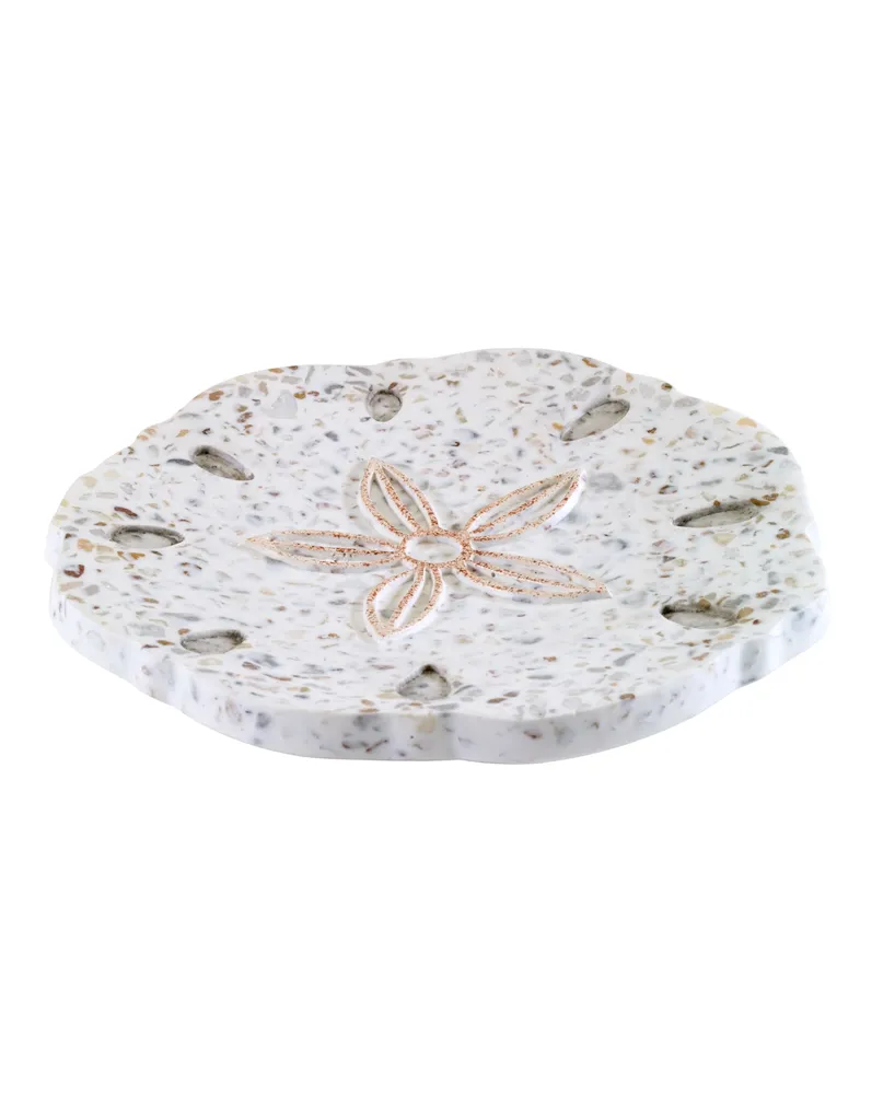 Avanti Coastal Terrazzo Stone Chips Resin Soap Dish