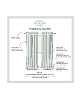 Exclusive Home Curtains Academy Total Blackout Grommet Top Curtain Panel Pair