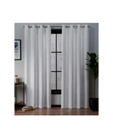 Exclusive Home Curtains Academy Total Blackout Grommet Top Curtain Panel Pair