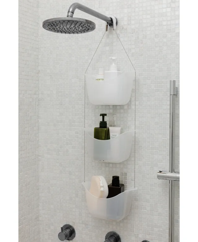 Home Expressions 2 Tier Shower Caddy, Color: White - JCPenney