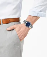 Ferragamo Men's Swiss 1898 Slim Stainless Steel Bracelet Watch 41mm