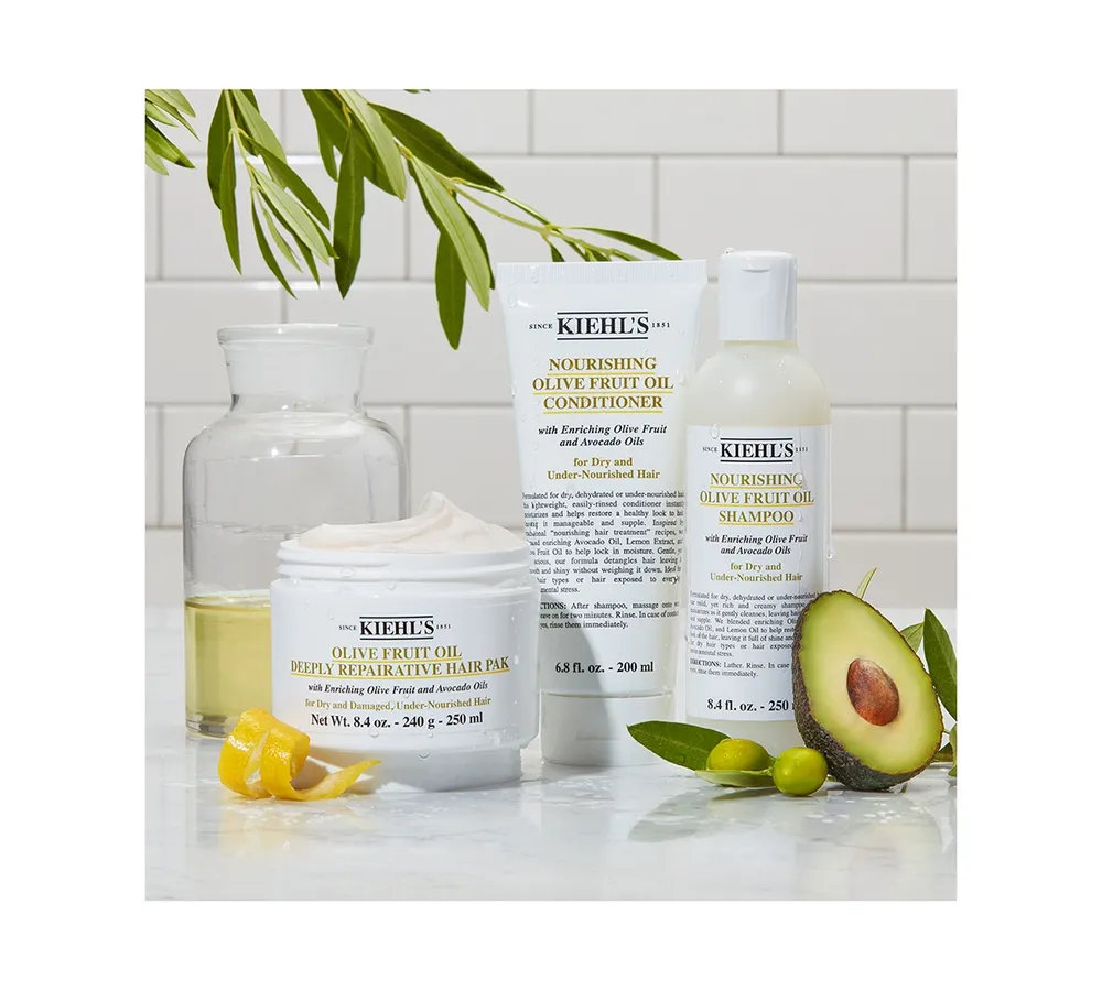 Kiehl's Since 1851 Olive Fruit Oil Deeply Repairative Hair Pak, 8.4
