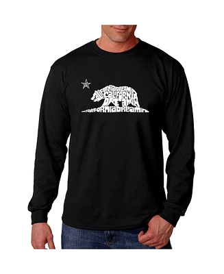 La Pop Art Men's Word - California Dreamin Long Sleeve T-Shirt