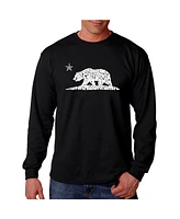 La Pop Art Men's Word - California Dreamin Long Sleeve T-Shirt