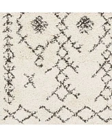 Livabliss Berber Shag Bbe 2302 Charcoal Area Rug