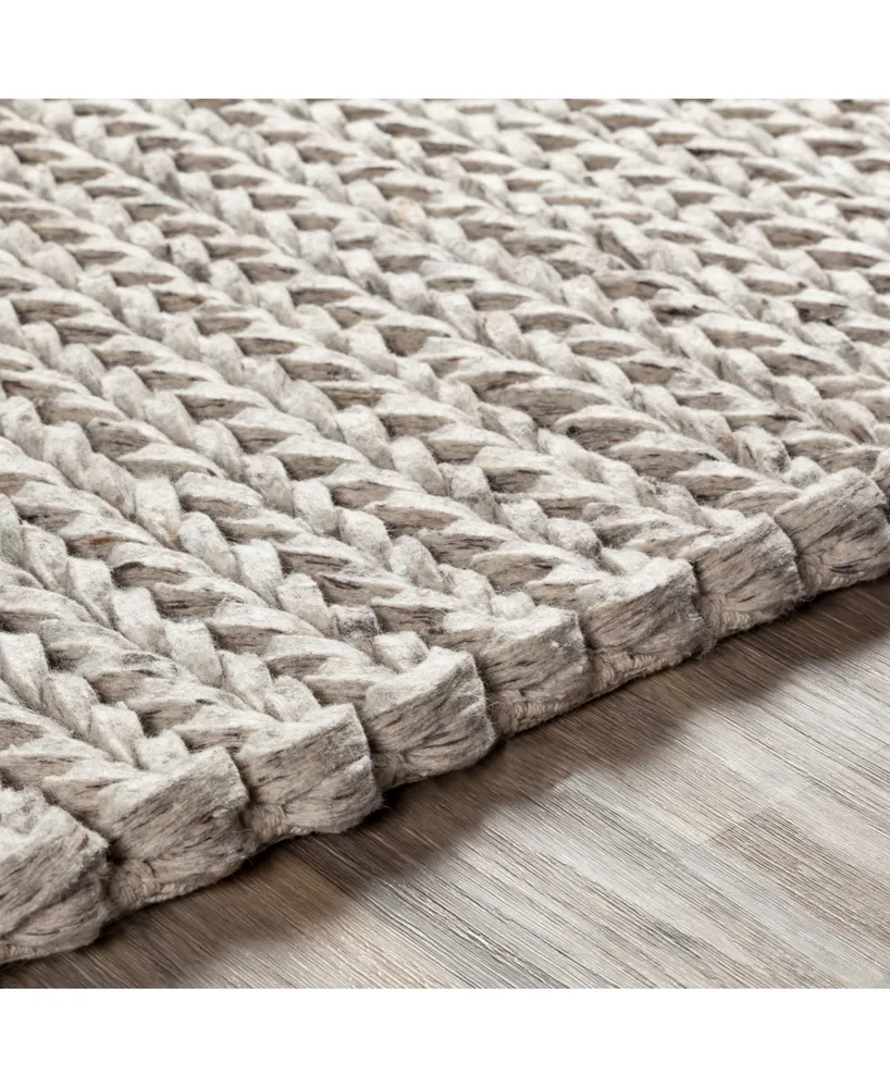 Closeout! Surya Anchorage Anc-1006 Charcoal 5' x 8' Area Rug