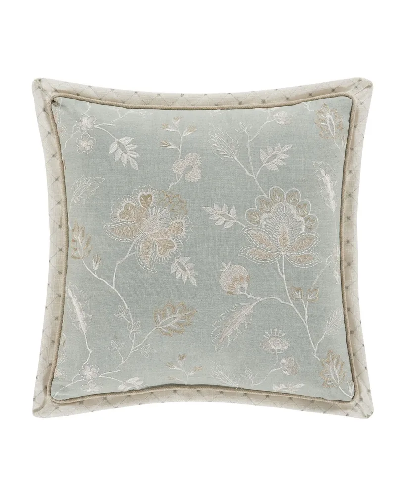 J Queen New York Garden View Decorative Pillow, 18" x 18"