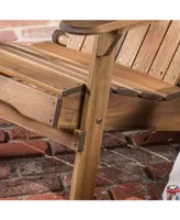 Noble House Hanlee Folding Adirondack Chair