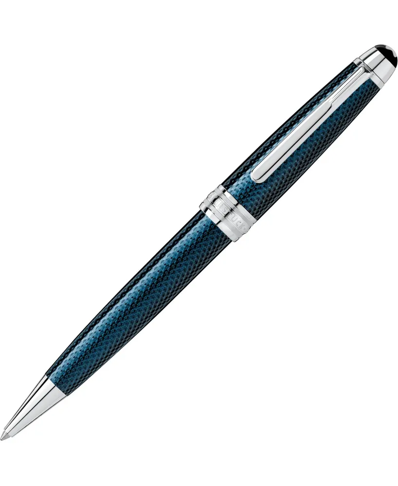 Montblanc Meisterstuck Solitaire Doue Blue Hour Classique Ballpoint Pen 112891