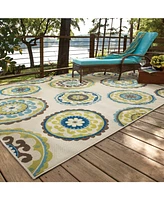 Oriental Weavers Caspian CAS11 3'7" x 5'6" Outdoor Area Rug
