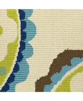 Jhb Design Bella BEL11 5'3" x 7'6" Outdoor Area Rug