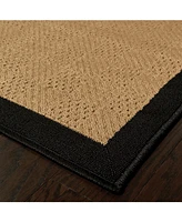 Jhb Design Veranda VER02 6'3" x 9'2" Outdoor Area Rug