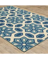 Jhb Design Bella BEL12 7'10" x 10'10" Outdoor Area Rug