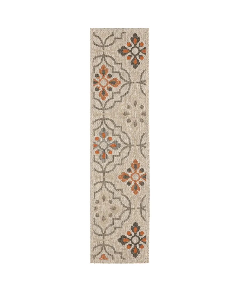 Jhb Design Scope SCO08 Gray 1'10" x 7'6" Runner Rug