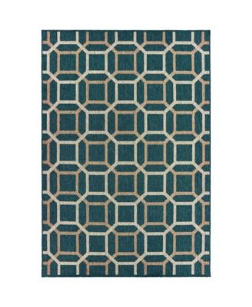 Jhb Design Scope Sco12 Blue Area Rug