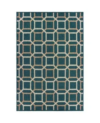 Jhb Design Scope Sco12 Blue Area Rug