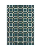 Oriental Weavers Latitude 806b3 Blue Area Rug