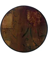 Jhb Design Kismet KIS011 Brown 6' Round Rug