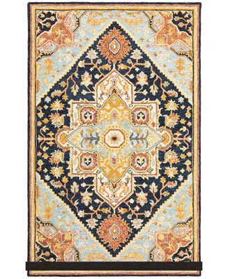 Jhb Design Garden GAR08 Navy 5' x 8' Area Rug