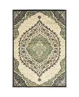 Closeout! Jhb Design Zeena ZEE05 Ivory 3'10" x 5'5" Area Rug