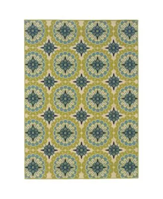 Jhb Design Bella Bel10 Green Rug