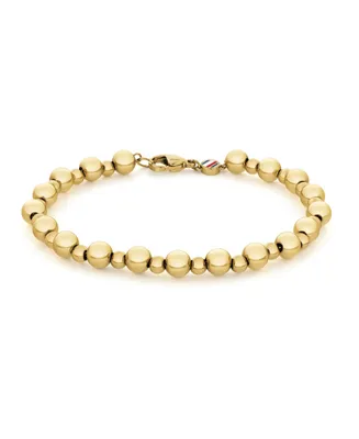 Tommy Hilfiger Women's Gold-Tone Bead Chain Bracelet - Gold