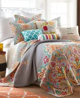 Levtex Marielle Damask Reversible Quilt Sets