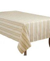 Saro Lifestyle Striped Tablecloth