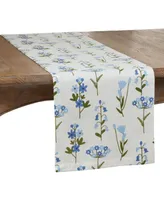 Saro Lifestyle Floral Runner