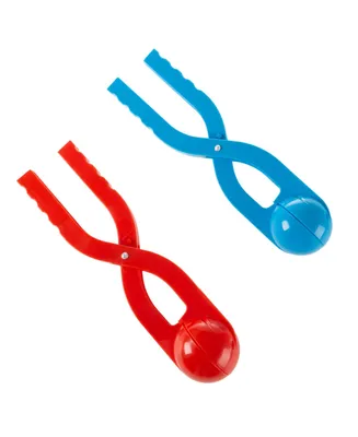 Hey Play Snowball Maker Tool With Handle For Snow Ball Fights, Fun Winter Outdoor Activities And More, For Kids And Adults, Set Of 2