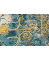 Feizy Mara R3471 Turquoise Rug