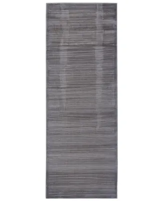 Feizy Melina R3398 Silver 2'10" x 7'10" Runner Rug