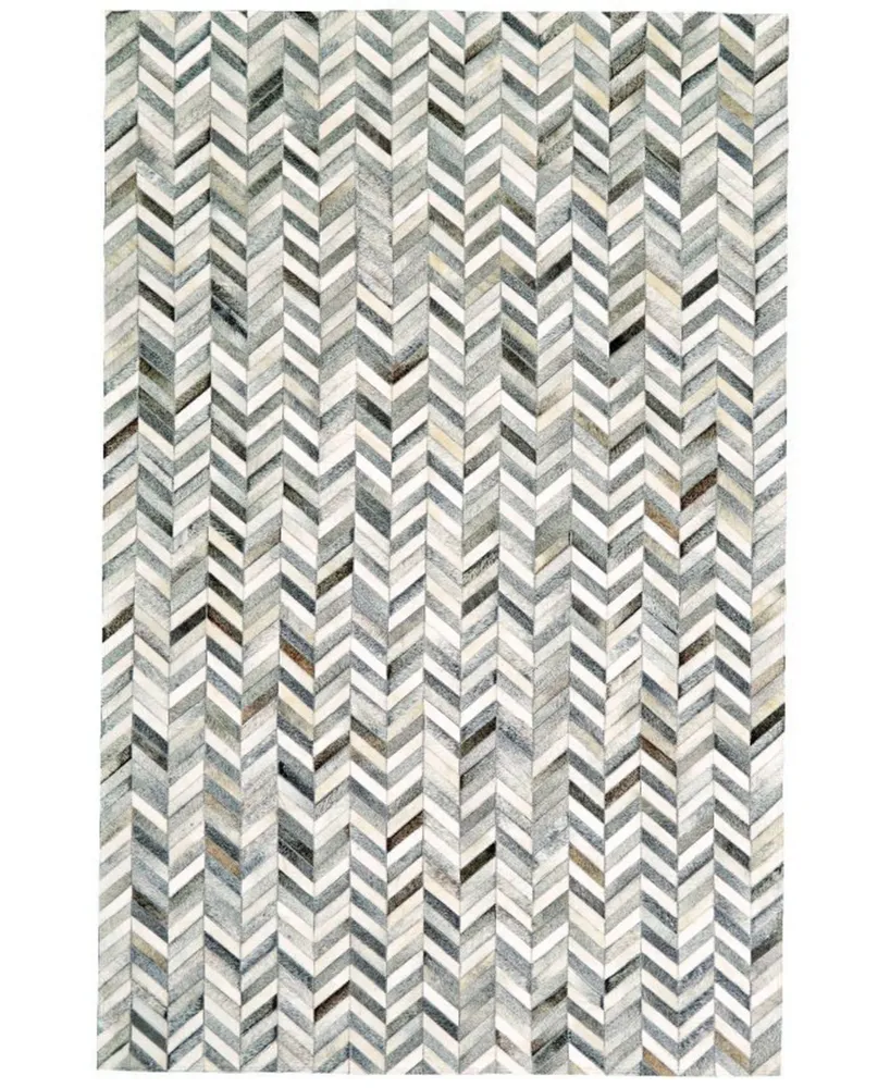 Feizy Zenna 9211R Slate 2' x 3' Area Rug