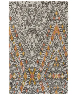 Feizy Arazad R8476 Tangerine 2' x 3' Area Rug