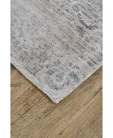 Feizy Nadia R8389 Charcoal 5' x 8' Area Rug