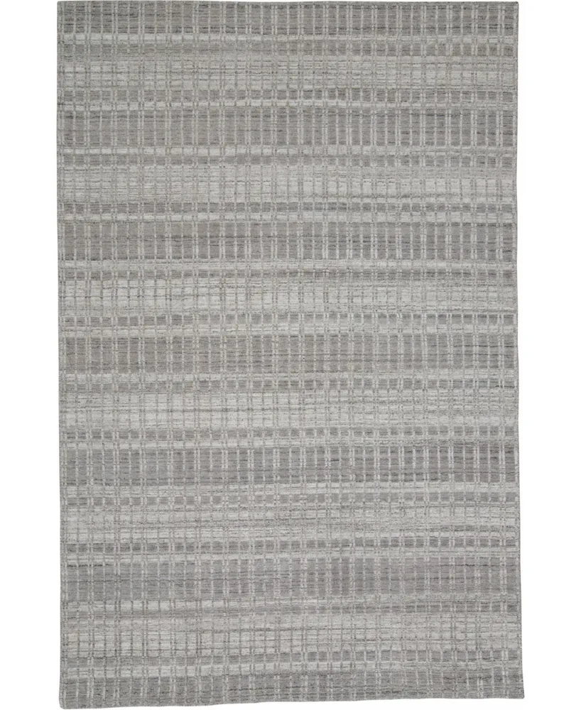 Feizy Odell R6385 Gray 3'6" x 5'6" Area Rug