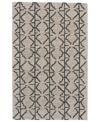 Feizy Enzo R8732 Charcoal 2' x 3' Area Rug