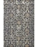 Closeout Feizy Lia R3268 Charcoal Area Rug