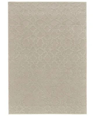 Feizy Akhari R3675 Ivory 1'8" x 2'10" Area Rug