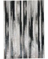 Feizy Micah R3338 Black 1'8" x 2'10" Area Rug