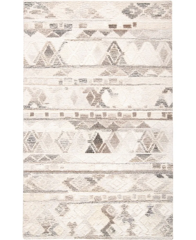 Feizy Asher R8770 Brown 5' x 8' Area Rug