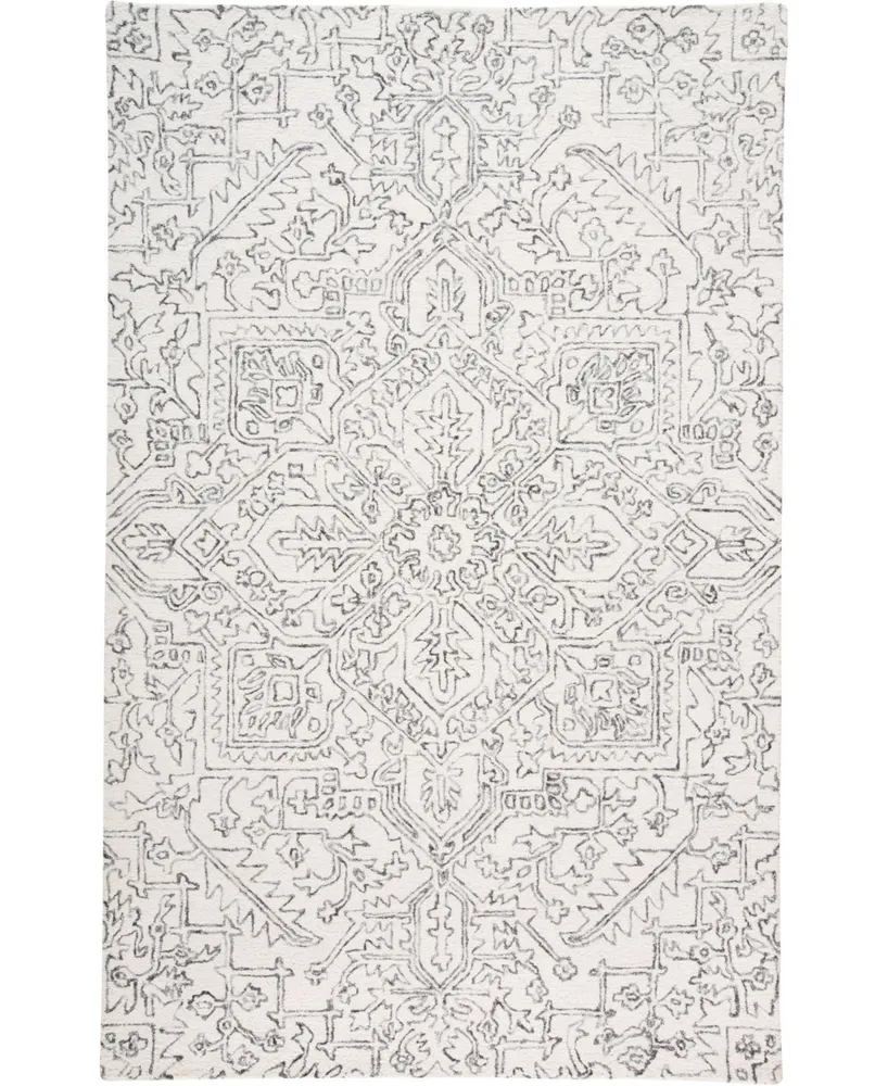 Feizy Belfort R8778 Ivory 5' x 8' Area Rug