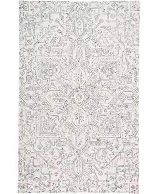 Feizy Belfort R8778 Ivory 5' x 8' Area Rug
