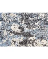 Feizy Ainsley R3897 Charcoal 6'7" x 9'6" Area Rug