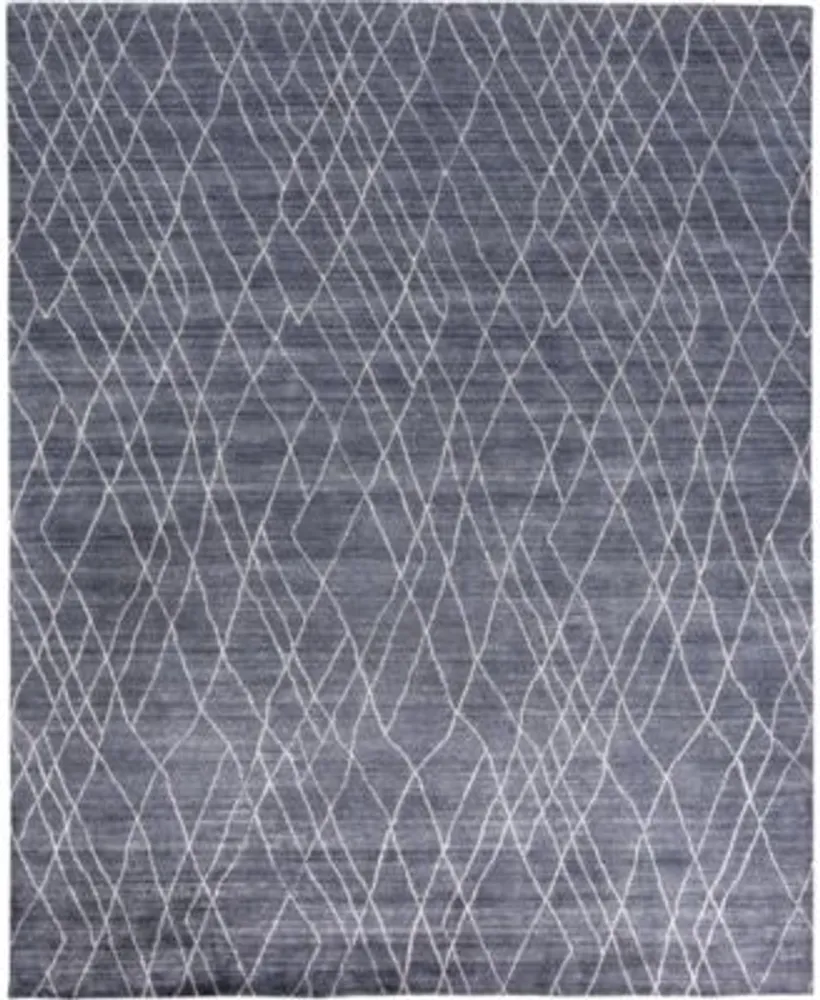 Feizy Amayah R8695 Navy Area Rug